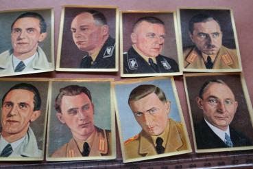 Preview: 14 seltene Sammelbilder - Wer führt das Dritte Reich ?